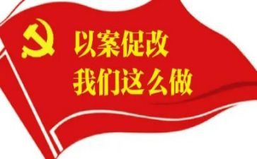 案促改警示教育心得体会优秀5篇