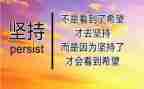 坚持与努力的演讲稿5篇
