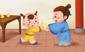 幼儿园孔融让梨的教案8篇