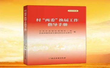 村两委的工作总结8篇