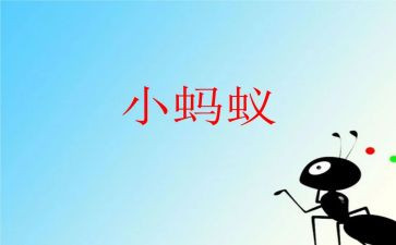 蚂蚁,作文6篇