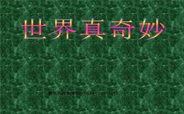奇妙的书读后感参考5篇