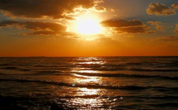 写日落的作文400字推荐8篇