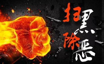 镇扫黑除恶工作总结7篇
