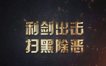 2024年扫黑除恶个人总结5篇