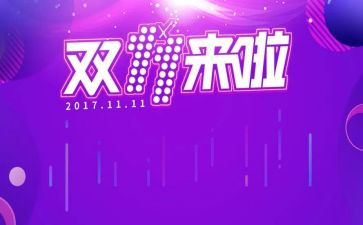 双十一的心得体会通用7篇