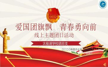 党团日活动总结最新5篇