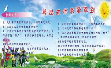 关于尊师的演讲稿7篇